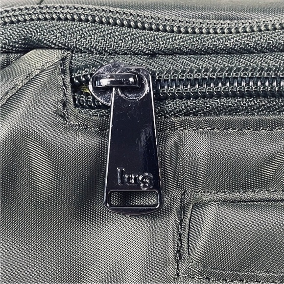 Lug Propeller Quilted Duffel Bag w/Strap Olive Green Travel Overnight Carry-on - Picture 5 of 16